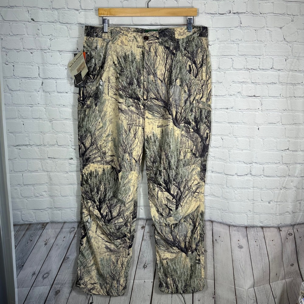 NEW Cabelas Seclusion 3D Open Country Camo Hunting Pants UPF 50‎ Mens XL